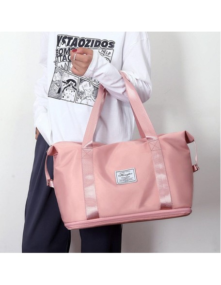 High-capacity Double-layer Wet Separation Travelling Bag