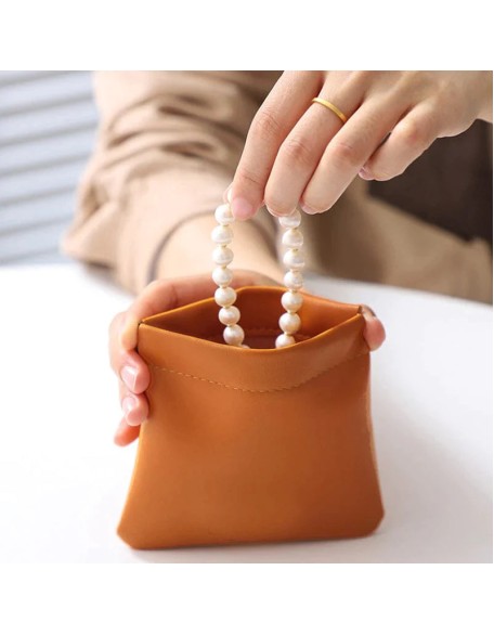 PU Leather Pocket Cosmetic Bag