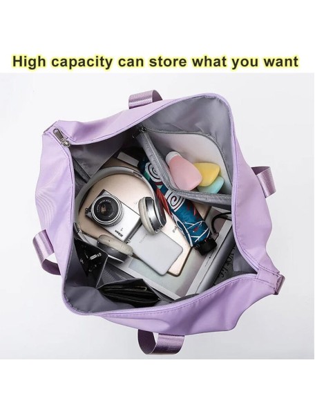 High-capacity Double-layer Wet Separation Travelling Bag