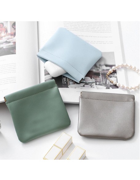 PU Leather Pocket Cosmetic Bag
