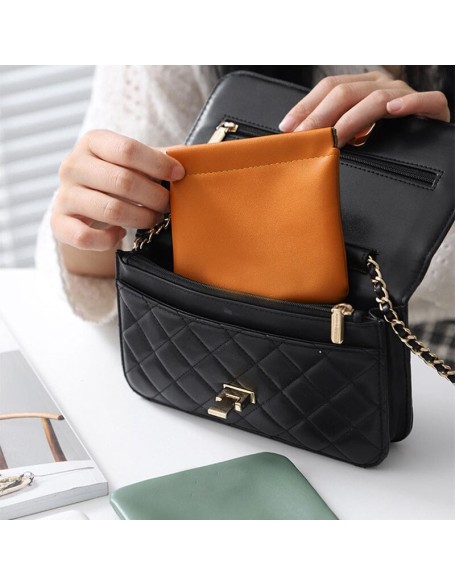 PU Leather Pocket Cosmetic Bag