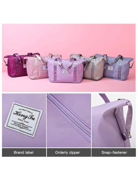 High-capacity Double-layer Wet Separation Travelling Bag
