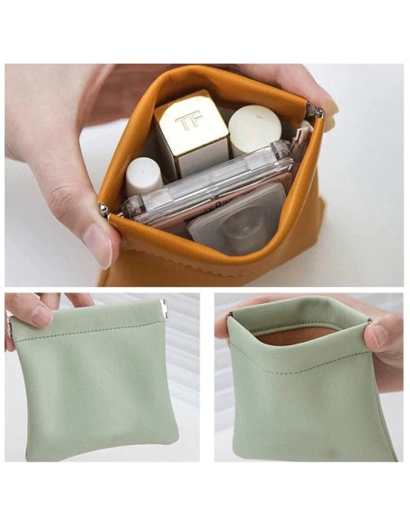 PU Leather Pocket Cosmetic Bag