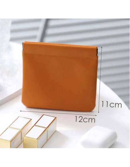 PU Leather Pocket Cosmetic Bag