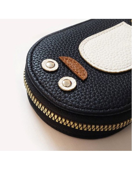 Cute Penguins PU Credit Card Coin Wallet