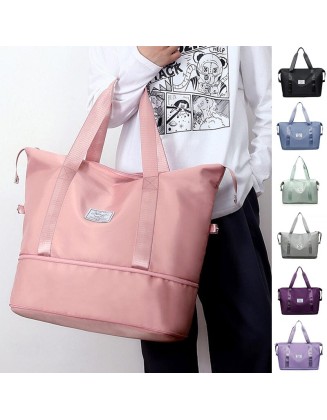High-capacity Double-layer Wet Separation Travelling Bag