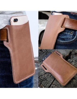 Retro Short Cell Phone Case Belt Bag