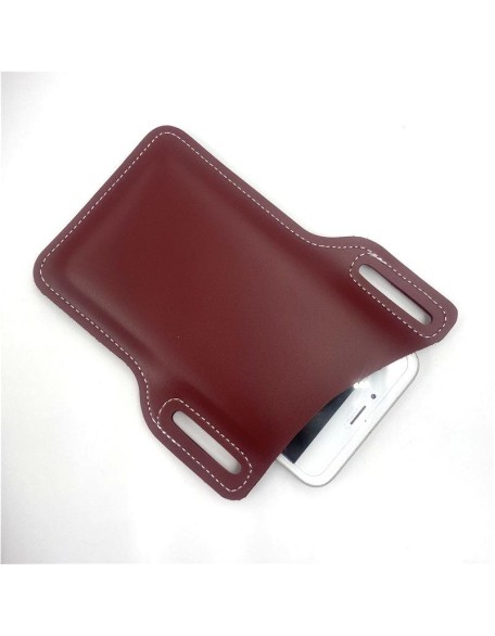 Retro Short Cell Phone Case Belt Bag