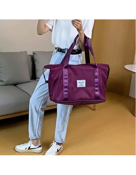 High-capacity Double-layer Wet Separation Travelling Bag