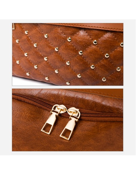 Multipurpose Anti-theft Travel Soft Leather Casual Bag