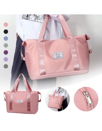 High-capacity Double-layer Wet Separation Travelling Bag