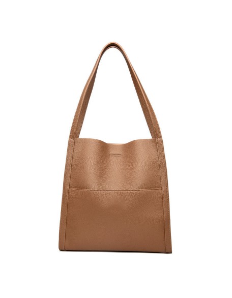 Solid Color Simple Shoulder Bag