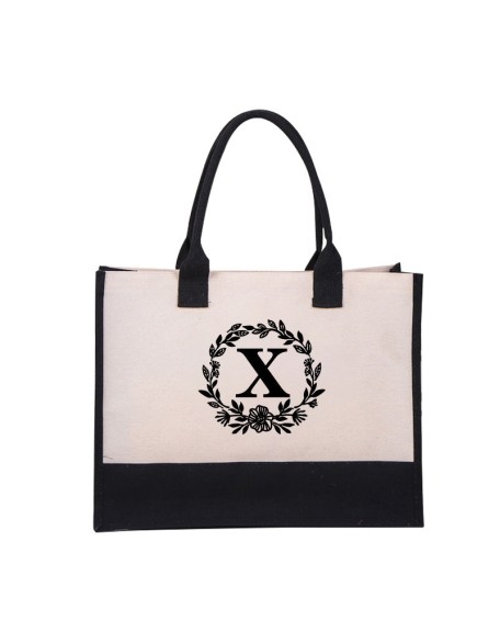Letter Canvas Bag