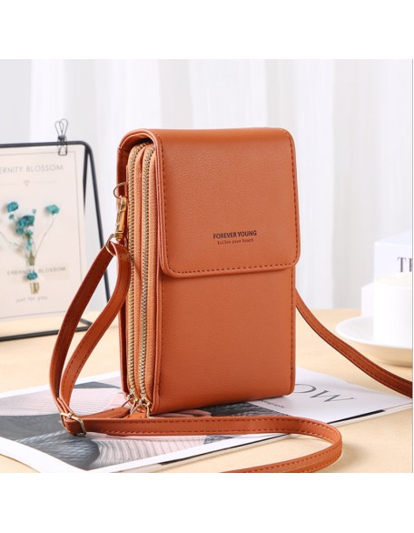 Large Capacity Elegant Crossbody Touch Screen Phone Bag