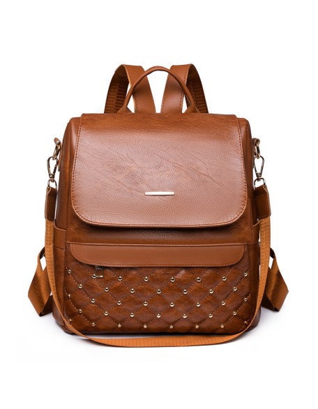 Multipurpose Anti-theft Travel Soft Leather Casual Bag