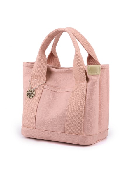 Large capacity multi-pocket handbag