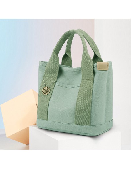 Large capacity multi-pocket handbag