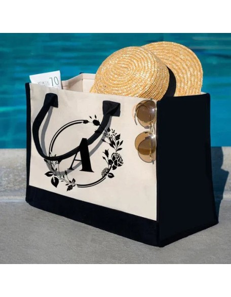 Letter Canvas Bag