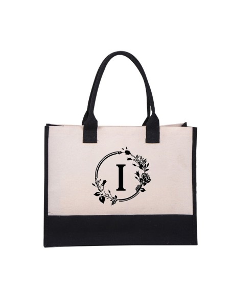 Letter Canvas Bag