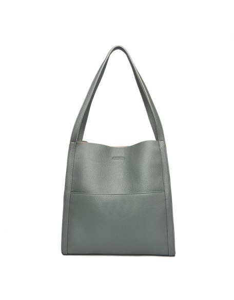Solid Color Simple Shoulder Bag