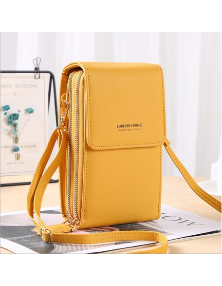 Large Capacity Elegant Crossbody Touch Screen Phone Bag