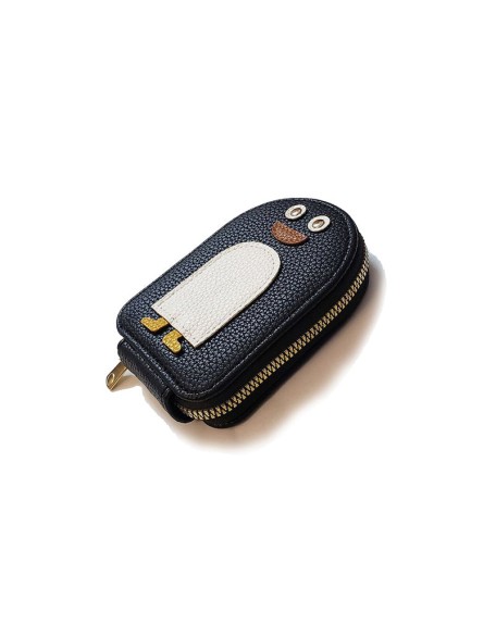 Cute Penguins PU Credit Card Coin Wallet