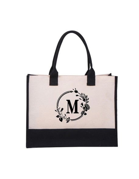 Letter Canvas Bag