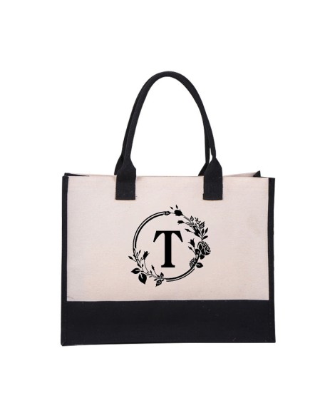Letter Canvas Bag
