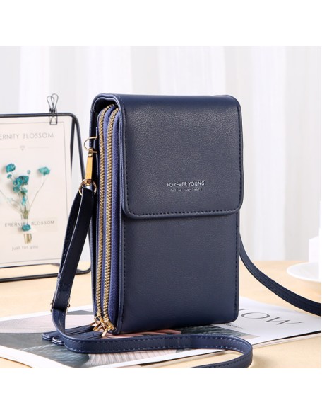 Large Capacity Elegant Crossbody Touch Screen Phone Bag