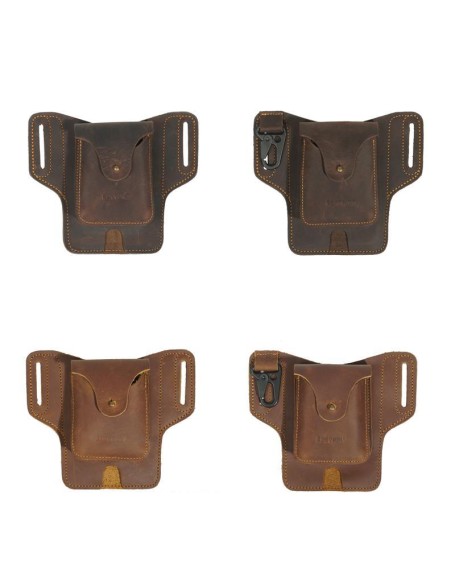 Leather Phone Belt Pouch