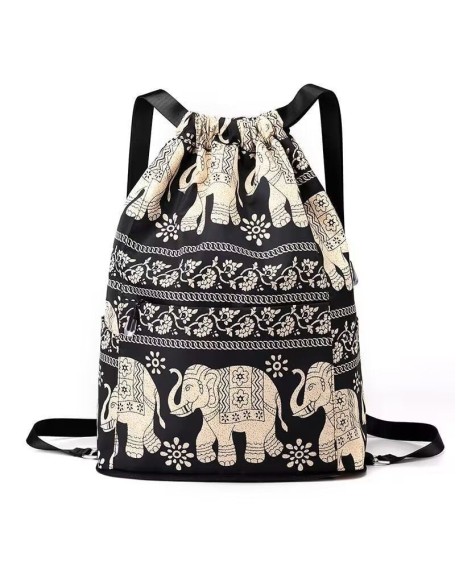 Drawstring Foldable Large Capacity Dry-wet Separation Travel Sports Backpack