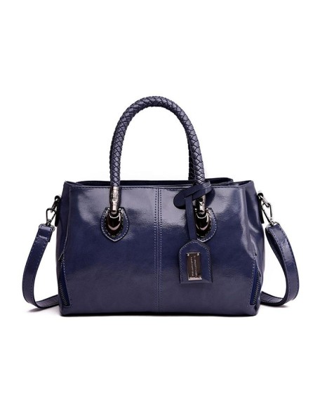 Boston leather handbag for women