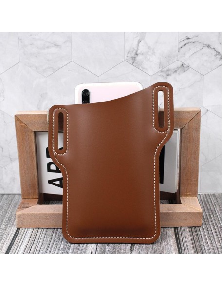 Retro Short Cell Phone Case Belt Bag