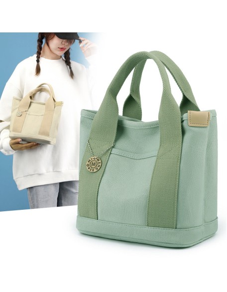 Large capacity multi-pocket handbag