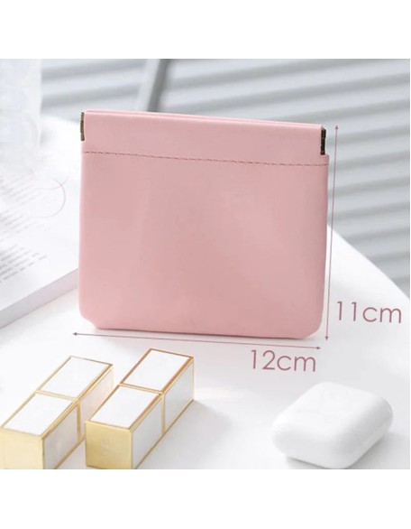 PU Leather Pocket Cosmetic Bag