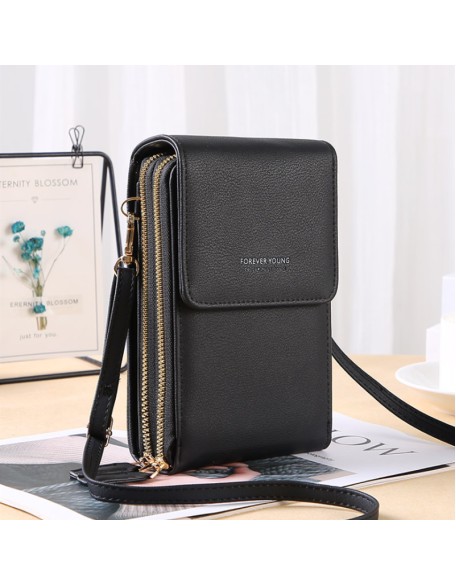 Large Capacity Elegant Crossbody Touch Screen Phone Bag