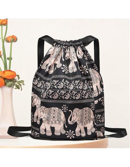Drawstring Foldable Large Capacity Dry-wet Separation Travel Sports Backpack
