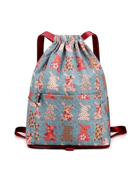 Drawstring Foldable Large Capacity Dry-wet Separation Travel Sports Backpack