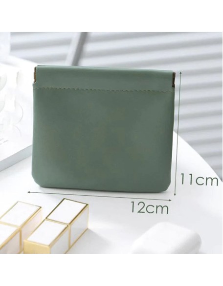 PU Leather Pocket Cosmetic Bag