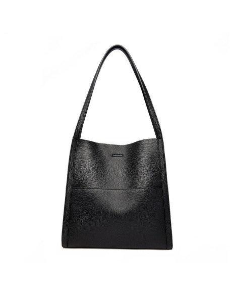 Solid Color Simple Shoulder Bag
