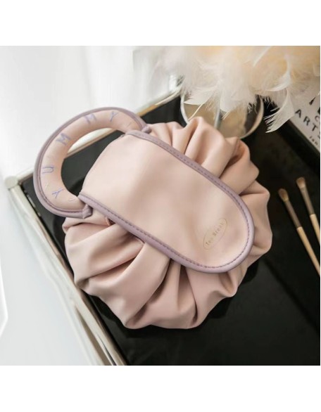 Lazy Drawstring Makeup Fashion Handbag