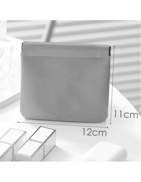 PU Leather Pocket Cosmetic Bag
