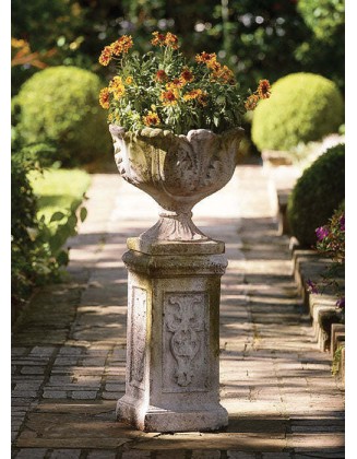Acanthus Pedestal and Urn