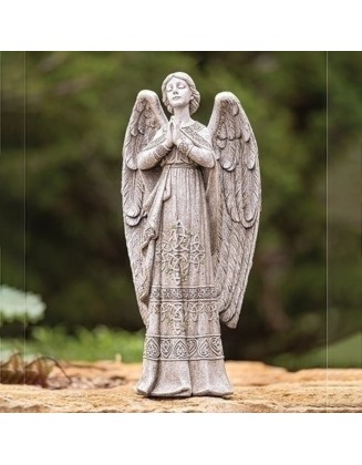 Irish Celtic Angel Garden Figure