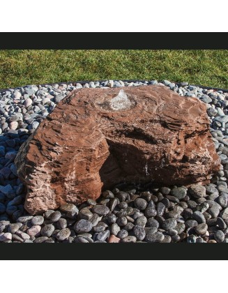 Horseshoe Falls Boulder Fountain - Complete Kit