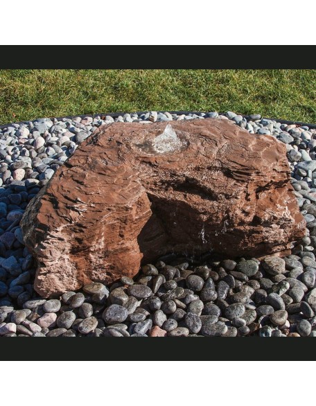 Horseshoe Falls Boulder Fountain - Complete Kit