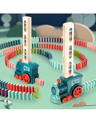 Domino Train Blocks Set