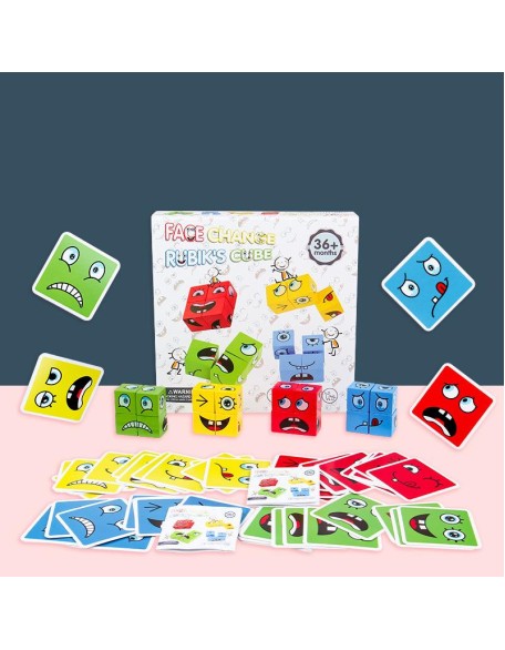 Puzzle Building Cubes