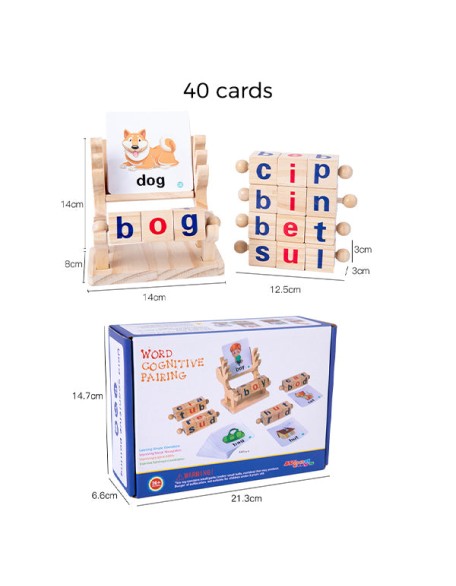 Wooden Reading Blocks