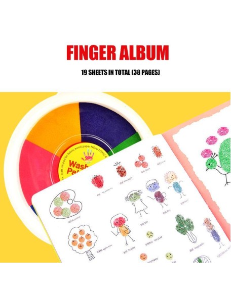 Funny Finger Painting Kit
